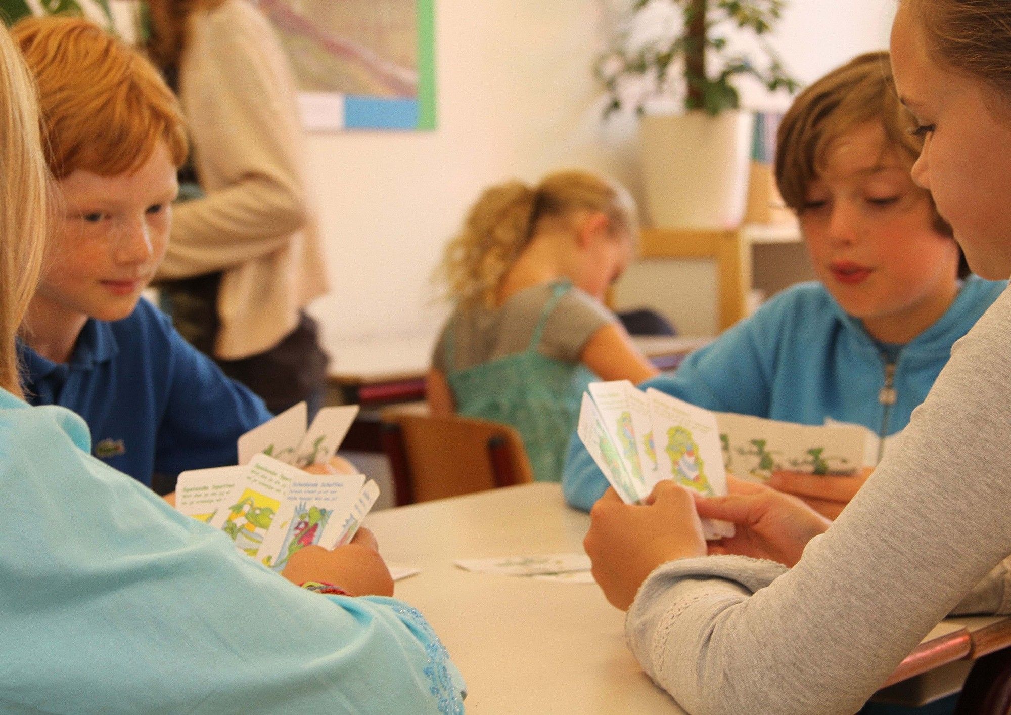 Kwartetspel de Coole Kikker vanaf 7 à 8 jaar