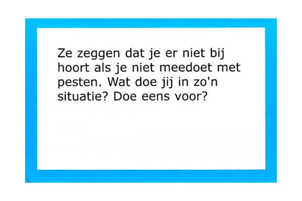 Bordspel Kikkerbecool, sociale vaardigheden, weerbaarheid, goede manieren, omgaan met pesten en plagen
